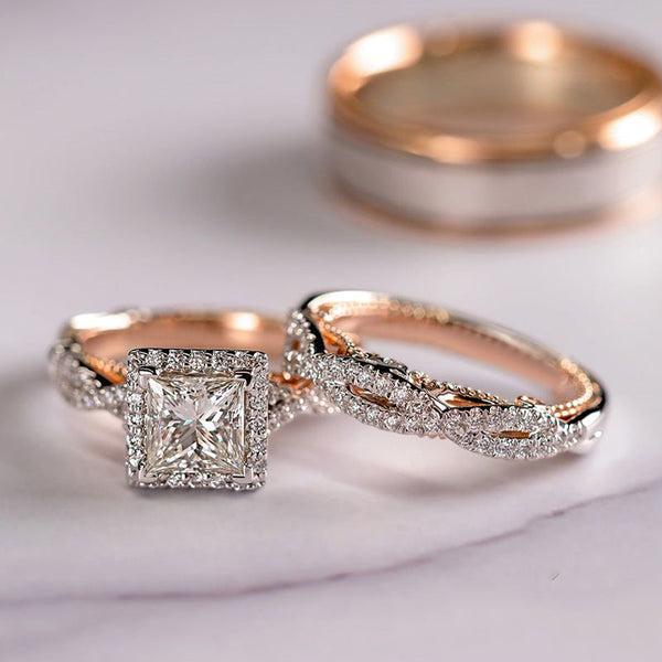 Rose Gold Radiance Ring - view 1