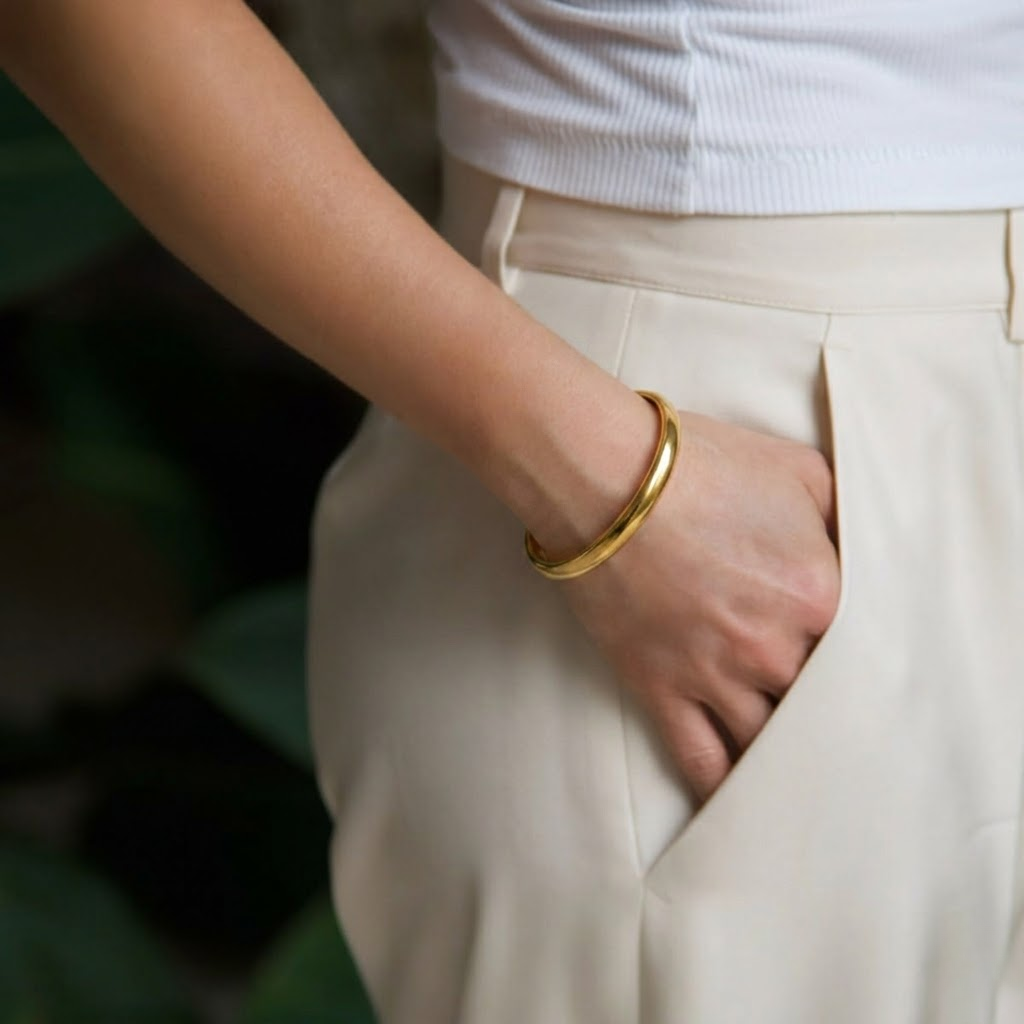 Harmony Polished Bangle product view 2