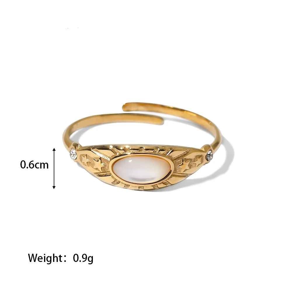Natural Stone Signet Ring - view 20