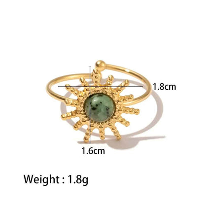 Natural Stone Signet Ring - view 19