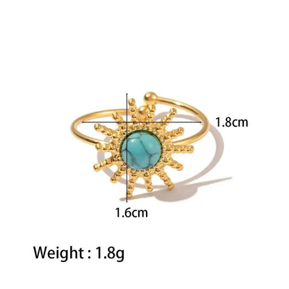 Natural Stone Signet Ring - view 17