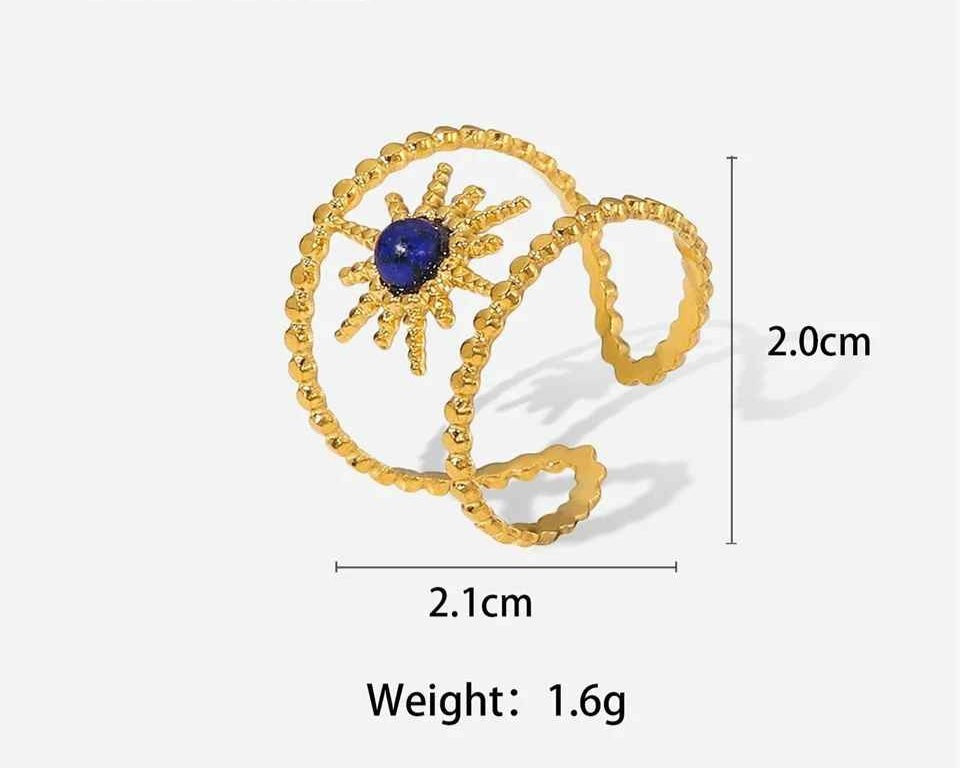 Natural Stone Signet Ring - view 16