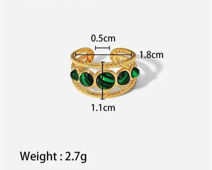 Natural Stone Signet Ring - view 15