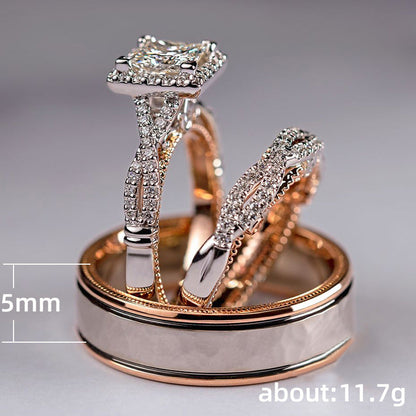 Rose Gold Radiance Ring - view 3