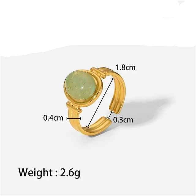 Natural Stone Signet Ring - view 14