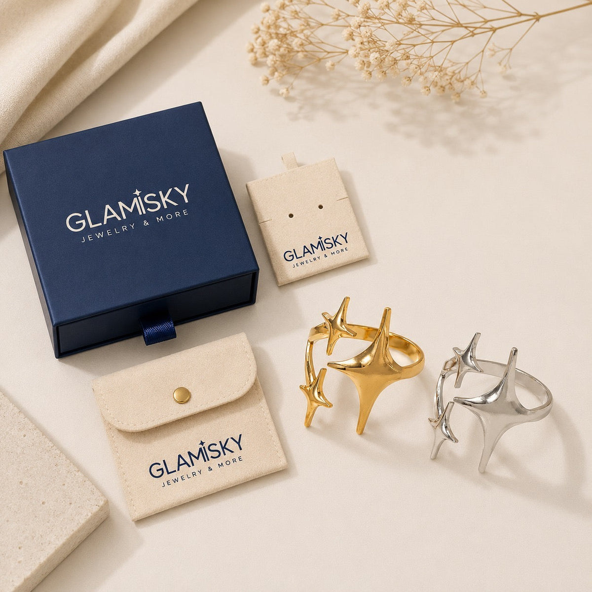 Celestial Star Open Ring - view 1