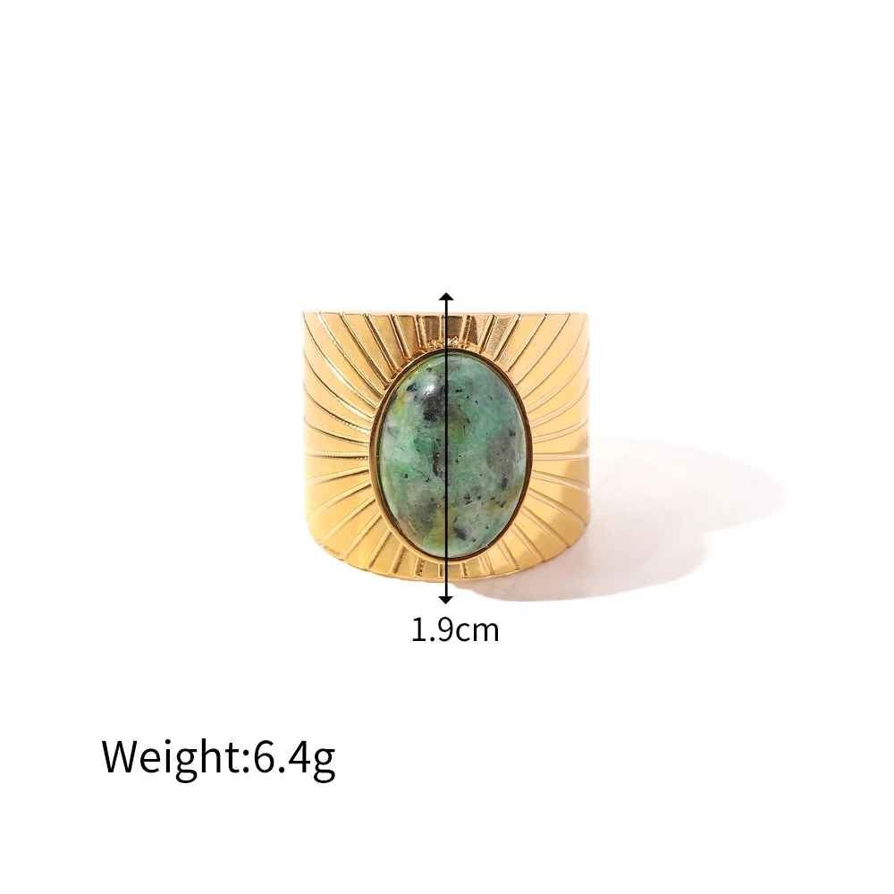 Natural Stone Signet Ring - view 9