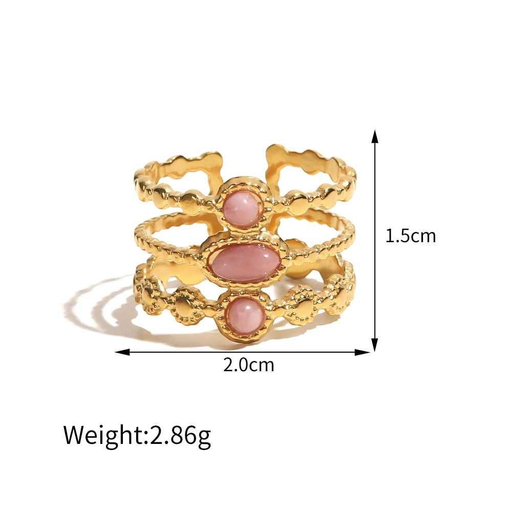 Natural Stone Signet Ring - view 8