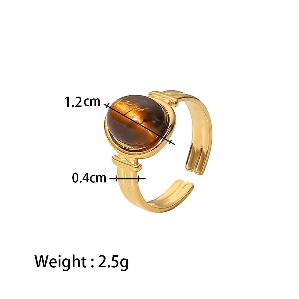 Natural Stone Signet Ring - view 7