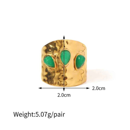 Natural Stone Signet Ring - view 27