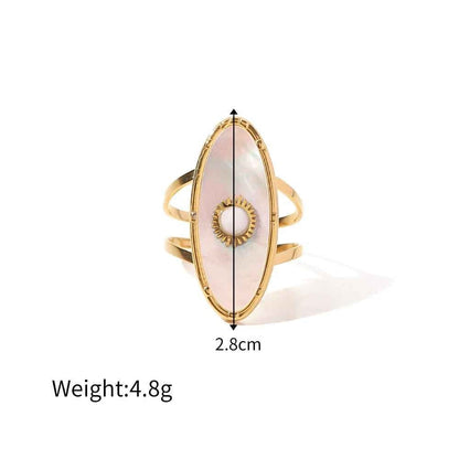 Natural Stone Signet Ring - view 26