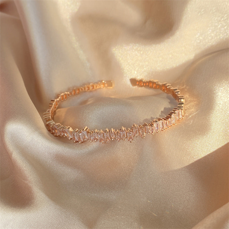 Celestia Geometric Zircon Bracelet product view 1