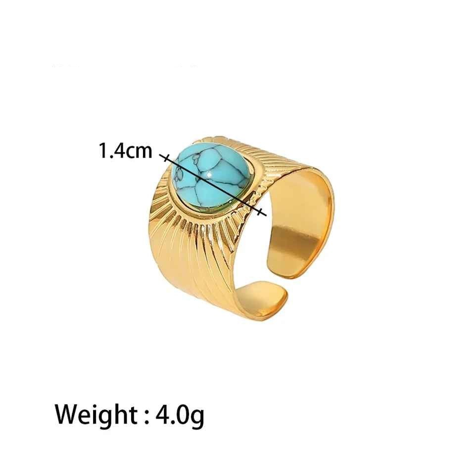 Natural Stone Signet Ring - view 23