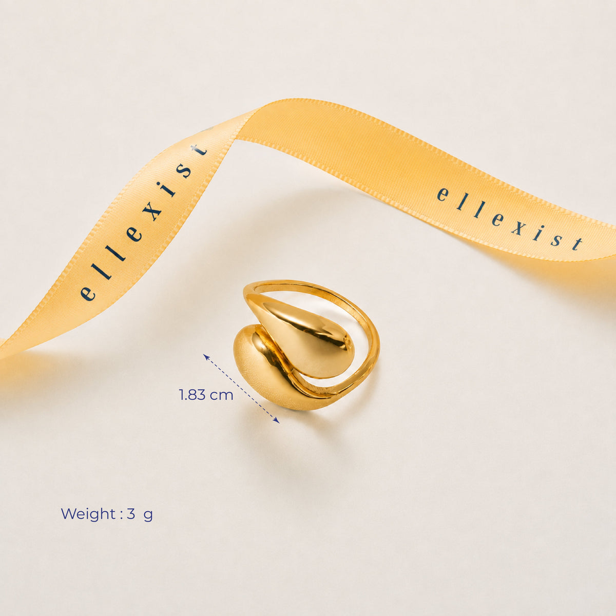 Fluid Embrace Open Ring - view 3