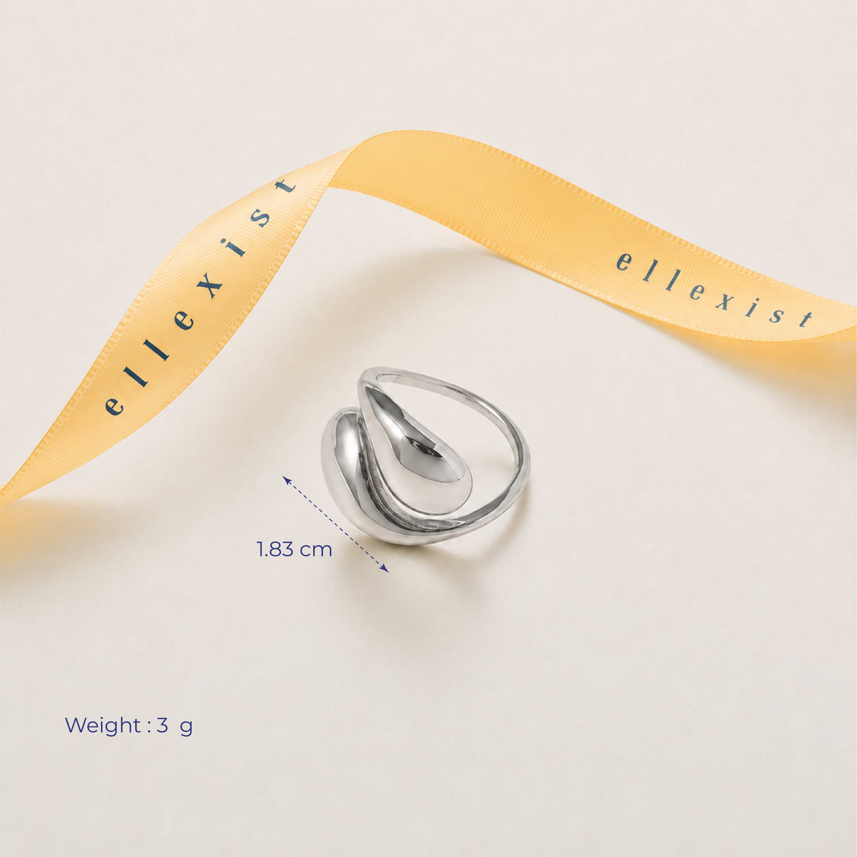 Fluid Embrace Open Ring - view 6