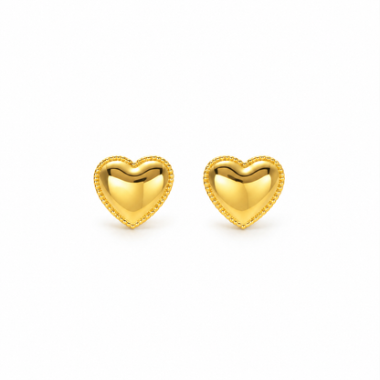 Heart Necklace & Earring Set