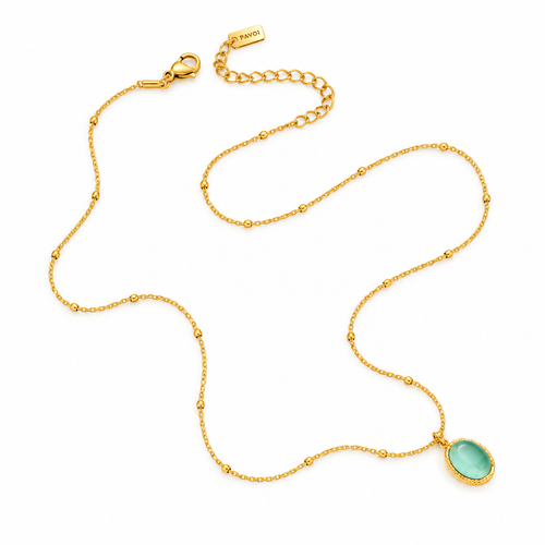 Multicolor Celestial Swirl Necklace