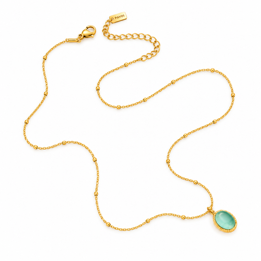 Multicolor Celestial Swirl Necklace