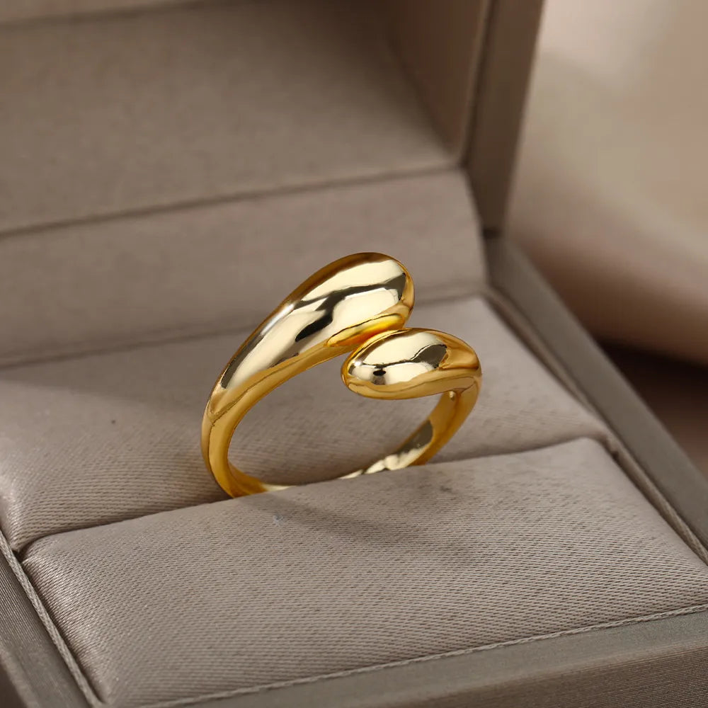 Sculpted Geometric Dome Ring - view 5