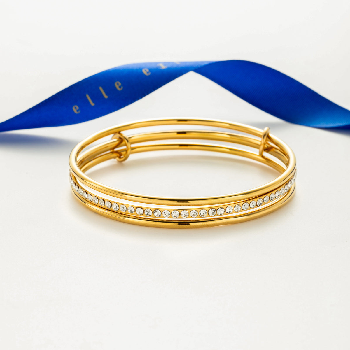 Luma Pavé Line Bangle product view 1