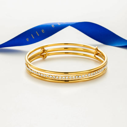 Luma Pavé Line Bangle product view 1