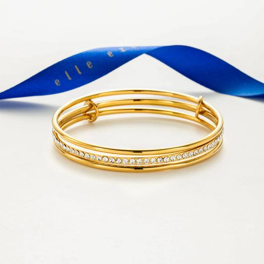 Luma Pavé Line Bangle product view 1