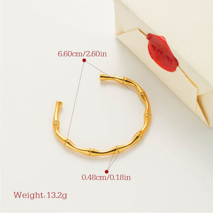 Bamboo Muse Cuff size and measurement guide