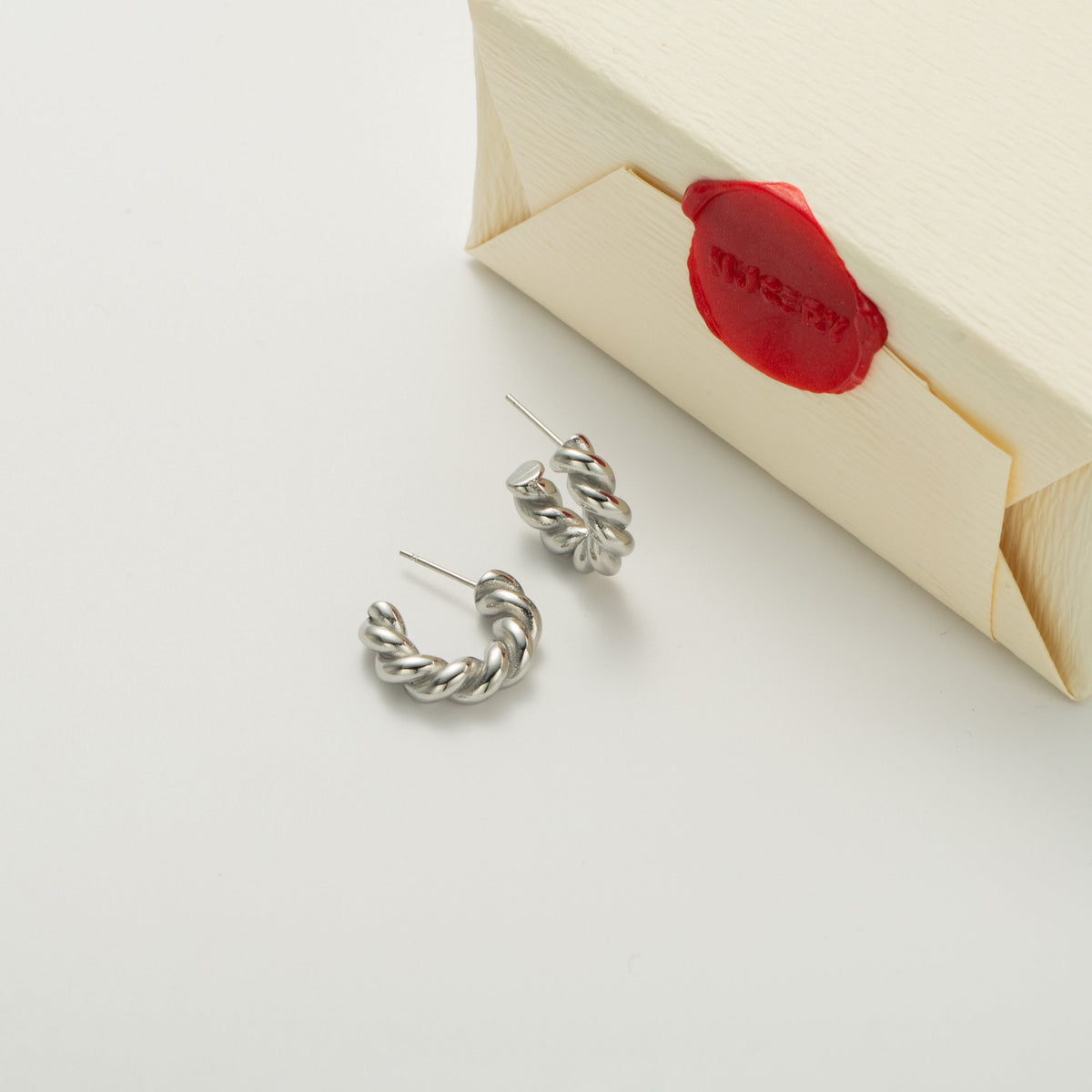 Two-Tone Statement Earrings product view 4