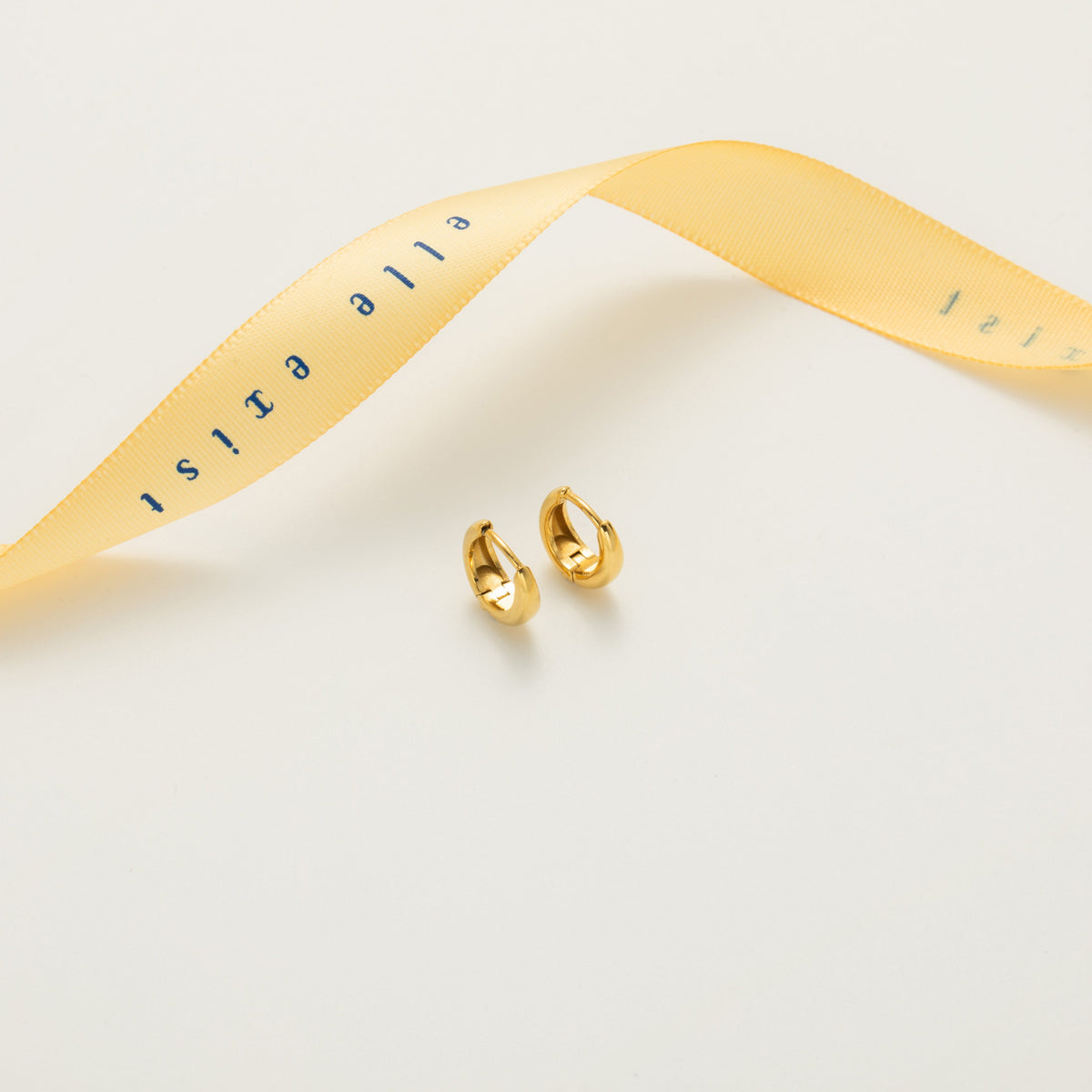 Chunky Mini Hoop Earrings product view 1