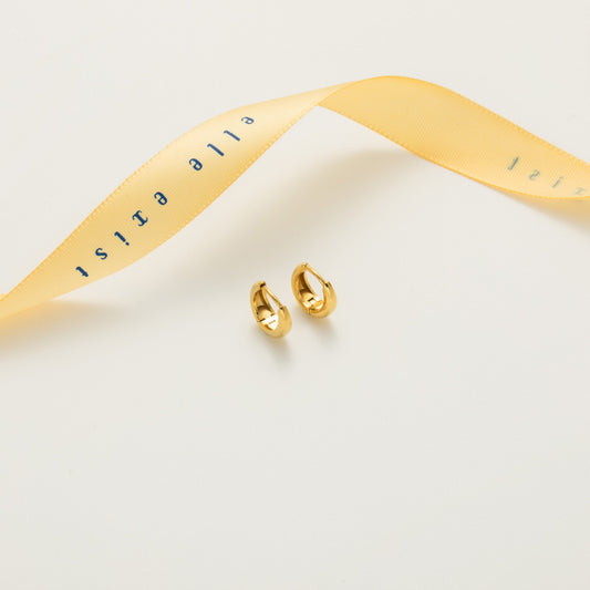 Chunky Mini Hoop Earrings product view 1