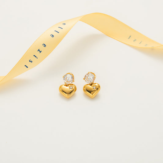 Radiant Heart Drop Earrings product view 1