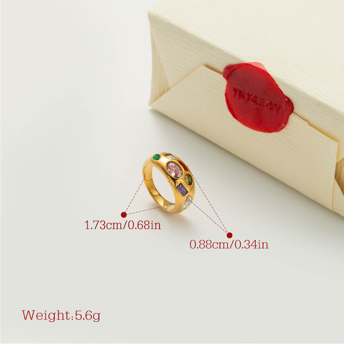Amber Horizon Ring - view 4
