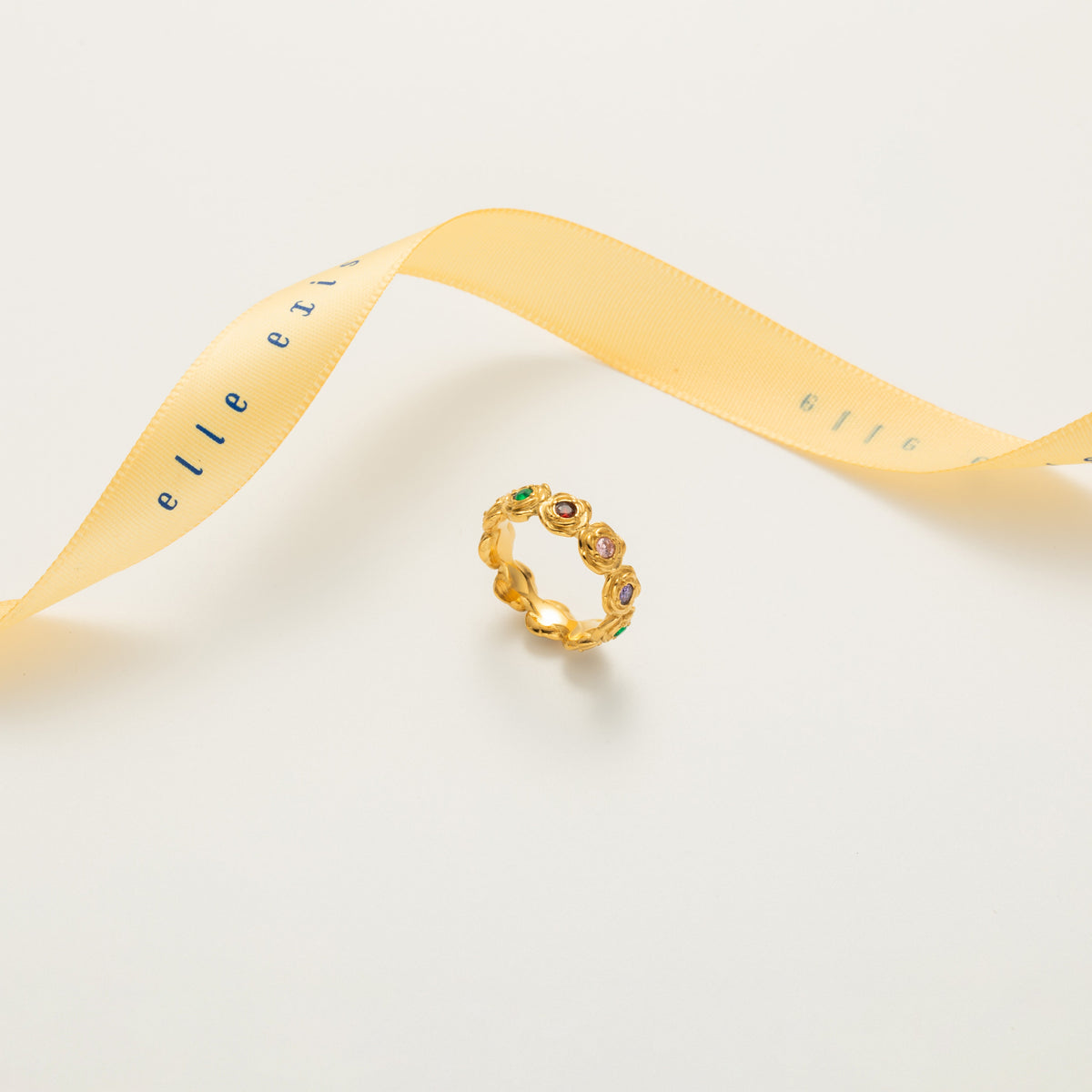 Emerald Line Ring - view 1
