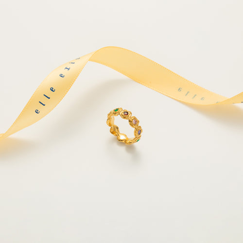 Emerald Line Ring - view 1