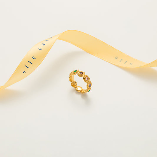 Emerald Line Ring - view 1