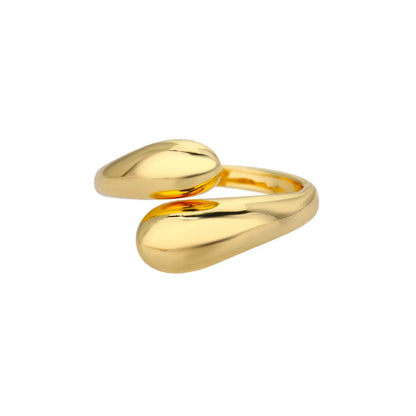Sculpted Geometric Dome Ring - view 13