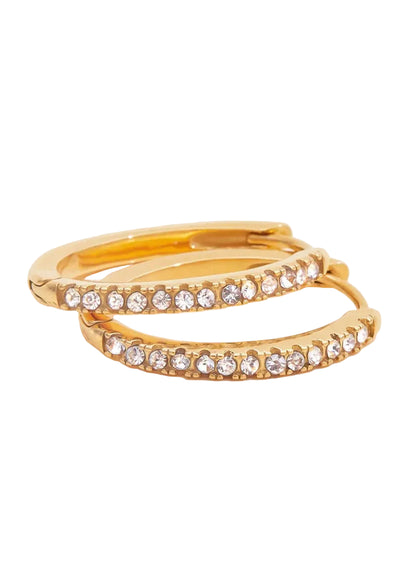 Pavé Curve Earrings product view 5