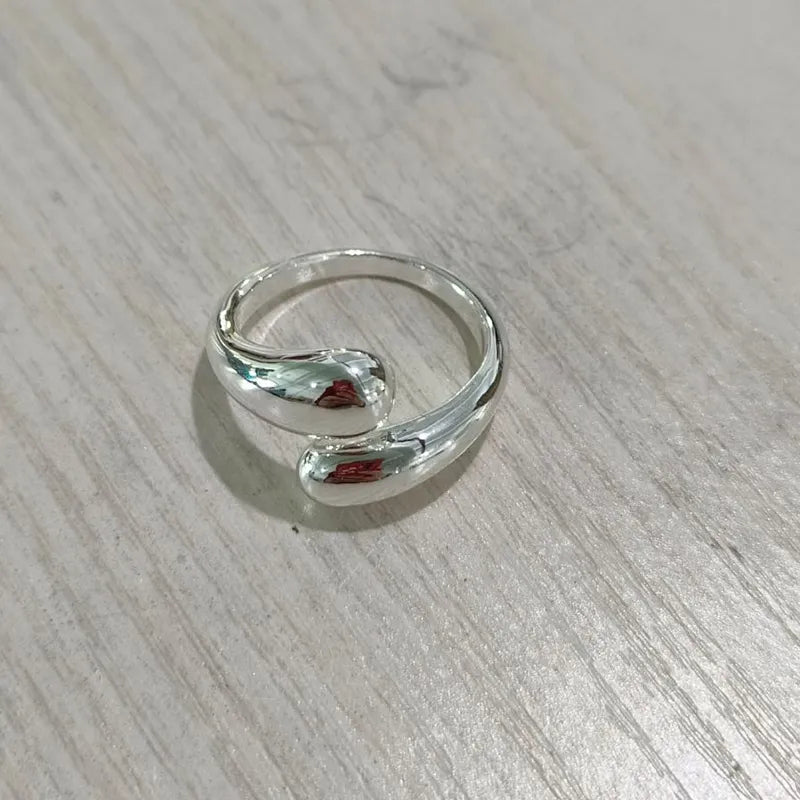 Sculpted Geometric Dome Ring - view 4