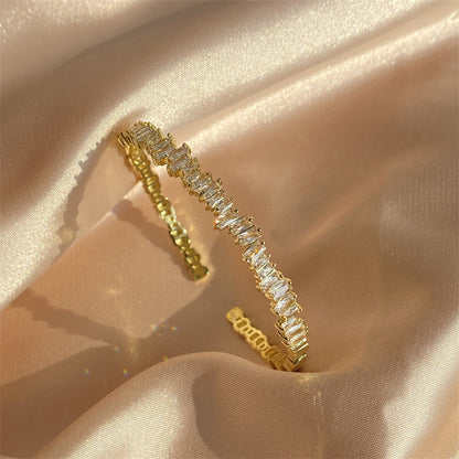 Celestia Geometric Zircon Bracelet product view 2