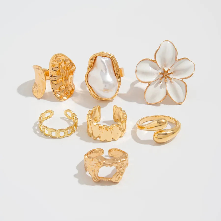 Golden Blossom Ring - view 2