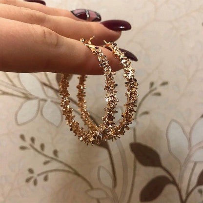 Royal Round Statement Earrings product view 6