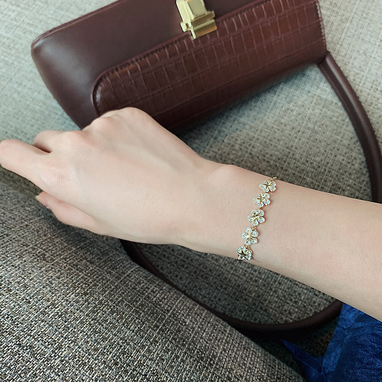 Flora Snake Chain Bracelet product view 6