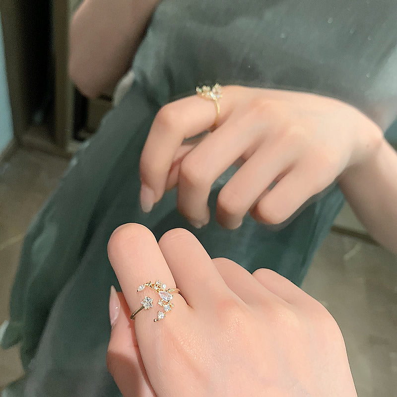 Color Crystal Star Ring - view 10