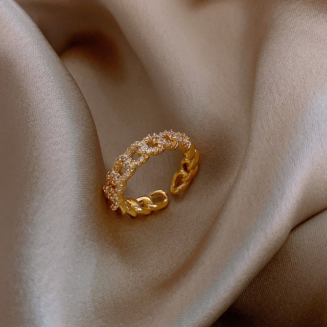 Color Crystal Star Ring - view 4