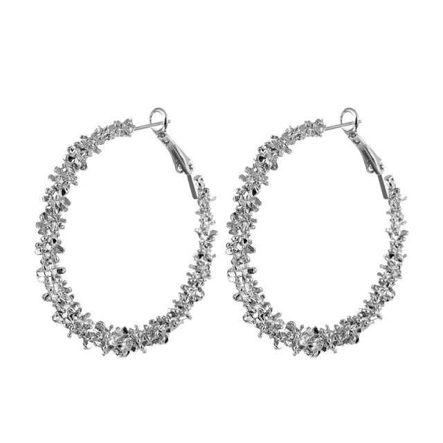 Royal Round Statement Earrings product view 7