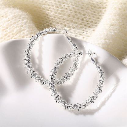 Royal Round Statement Earrings product view 3