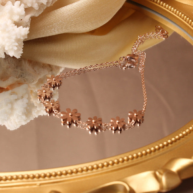Flora Snake Chain Bracelet product view 2