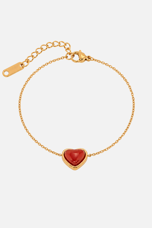 Rosalie Heart Stone Bracelet product view 1
